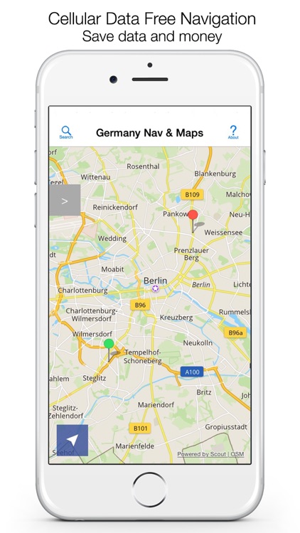 Germany Offline Maps & Offline Navigation screenshot-0