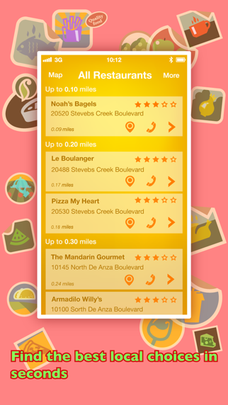 Where To Eat? PRO - Find restaurants using GPS. Screenshot 3