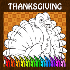 Activities of Thanksgiving Coloring Book FREE