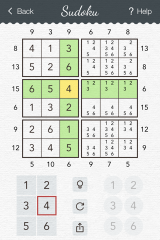 Sudoku 2 PRO - japanese logic puzzle game with board of number squares screenshot 2