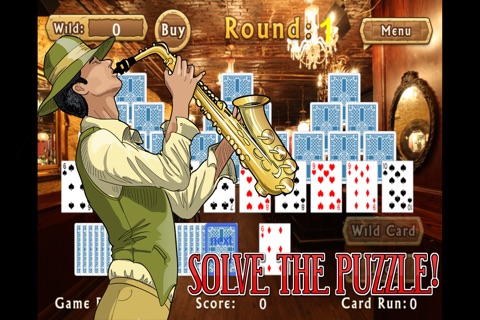 Speakeasy Pyramid Solitaire screenshot 2