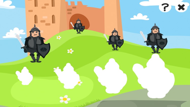 A Castle & Knight Fantasy Learn-ing Game for Children screenshot-3