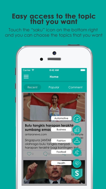 Saku News Application screenshot-3