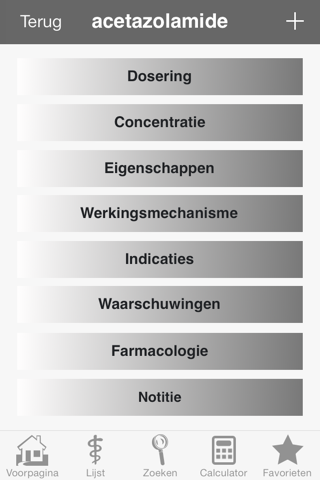 Anesthesiologie medicatie screenshot 3