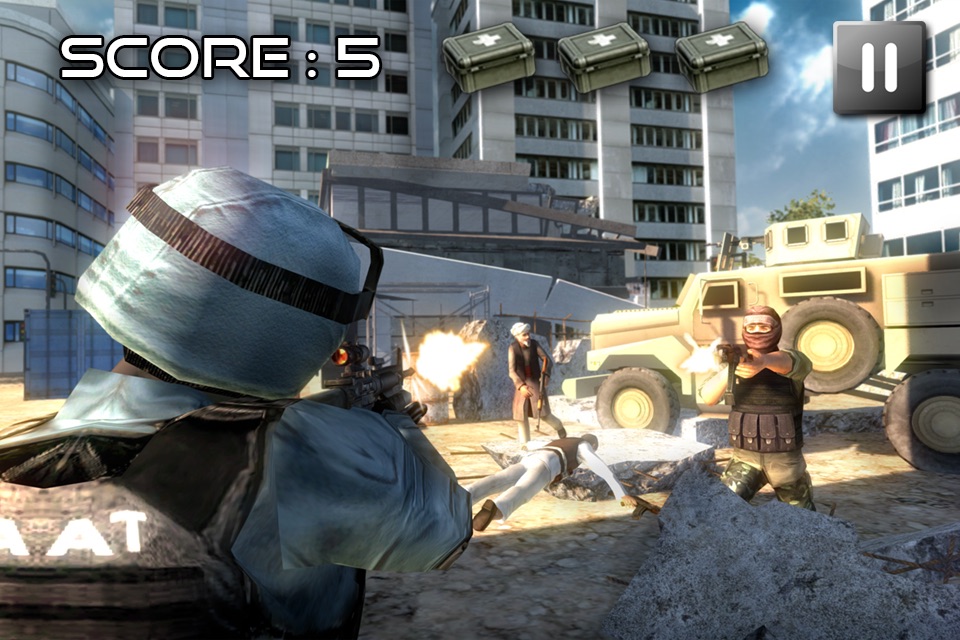 Alpha SWAT Strike Team Free screenshot 4