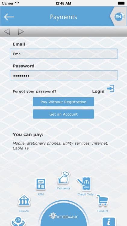 AFB Bank Application screenshot-4