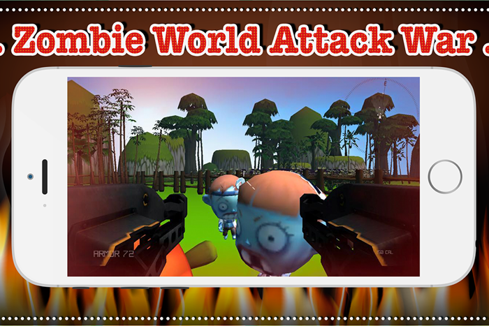 Zombie World Attack War - cool game adventure strategy