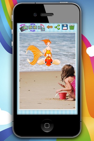 Pegatinas  y stickers de sirenita y sirenas para fotos  - Premium screenshot 3