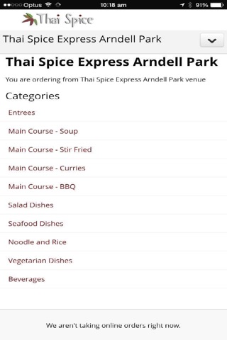 Thai Spice Restaurant screenshot 4