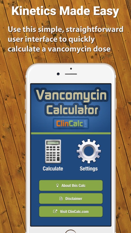 Vancomycin Calculator by ClinCalc