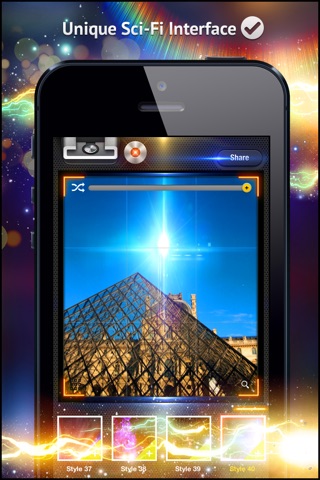 Awesome Light Camera FX Plus - The ultimate photo editor plus art image effects & filters screenshot 4