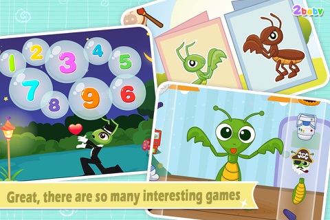 Mantis - InsectWorld A story book about insects for children screenshot 3