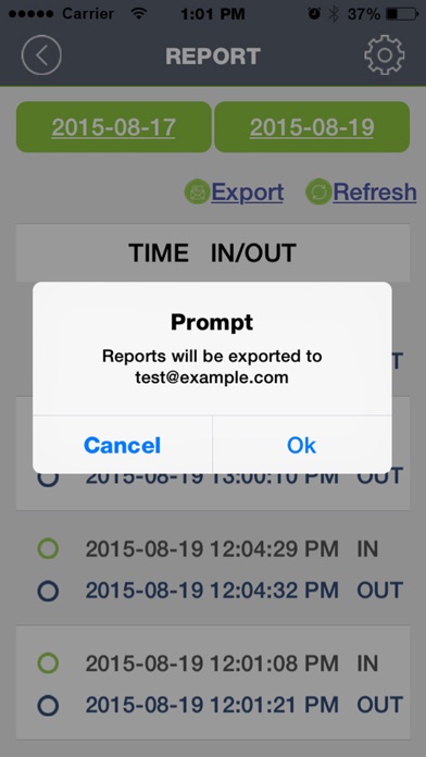 How to cancel & delete iAttend - Employee Time Track from iphone & ipad 4