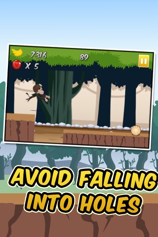 Banana Monkey Run - Crazy Spider Jump Minion Fun Rush screenshot 4