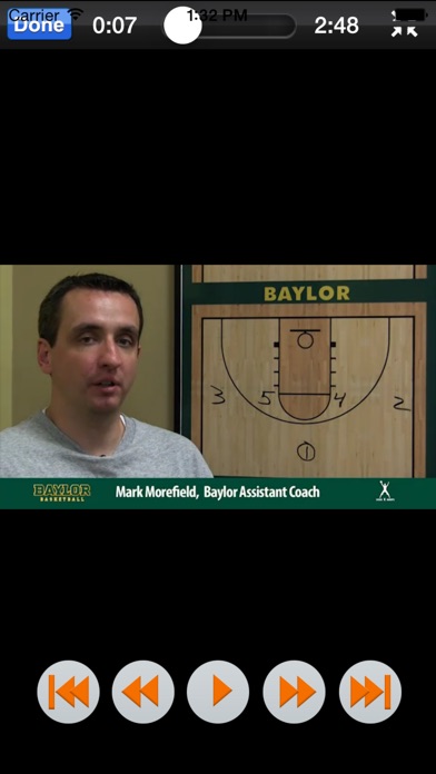 Baylor Man To Man Quick Hitters - With Coach Scott Drew - Full Court Basketball Training Instruction Screenshot 3