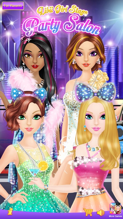 Party Salon - Girls Makeup & Dressup Games