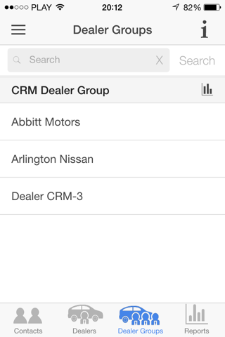 PCRS CRM screenshot 2