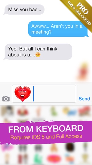 Adult Emoji Icons PRO - Romantic Texting & Flirty Emoticons (圖2)-速報App