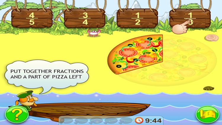 Fractions. Smart Pirates