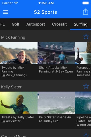 S2 Sports - All your favourite athletes in one app screenshot 3