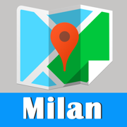 Milan travel guide and offline map, gps city 2go by BeetleTrip Maps,意大利米兰离线地图火车地铁旅游指南