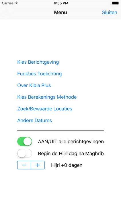 KIBLA PLUS ● MOSLIM GEBEDSTIJDEN ● VOLLEDIG ADHAN ● MEKKA KOMPAS ● MOSKEEEN MET ROUTE screenshot-3
