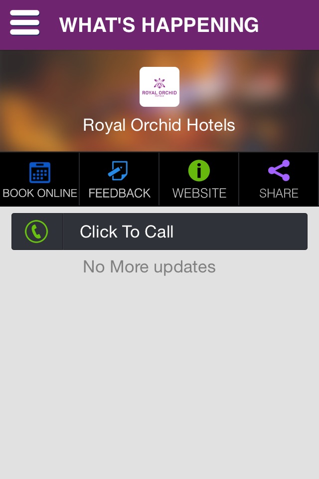 Royal Orchid Hotels screenshot 4