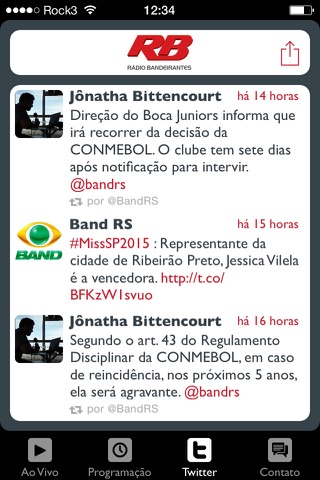 Rádio Bandeirantes - RS screenshot 3