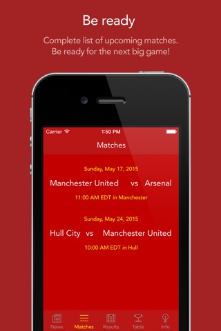 Go Sports for Man United — News, rumors, matches, results & stats! screenshot 2