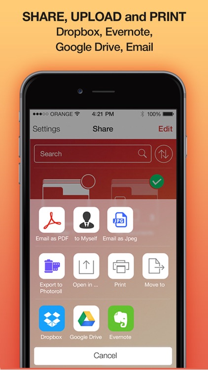 iScan PRO - Instant document scanner & translator screenshot-3