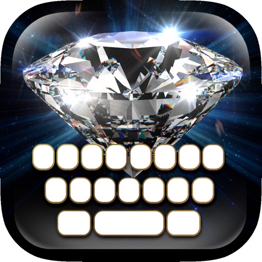 KeyCCM Diamond & Jewel Wallpaper Keyboard Themes icon