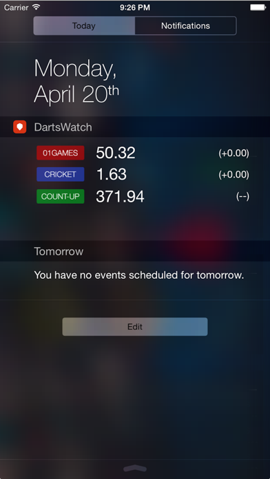 How to cancel & delete DartsWatch from iphone & ipad 2