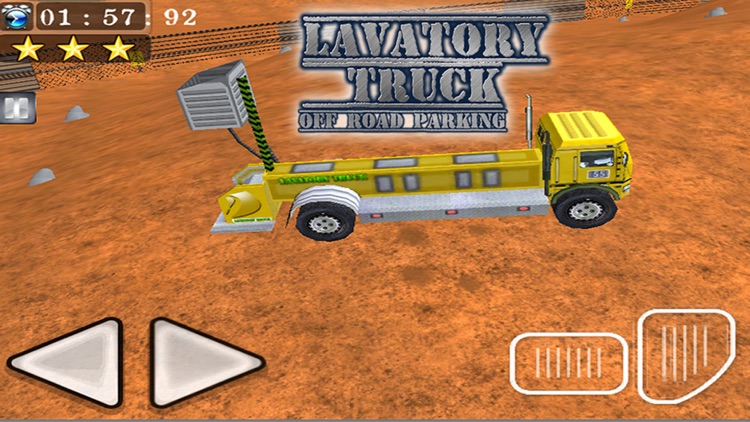 Lavatory Truck Offroad Parking