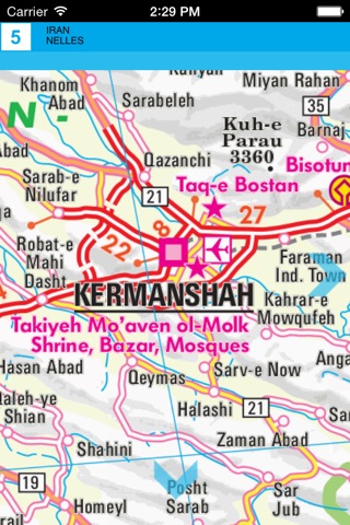 Иран. Туристическая карта. screenshot 4