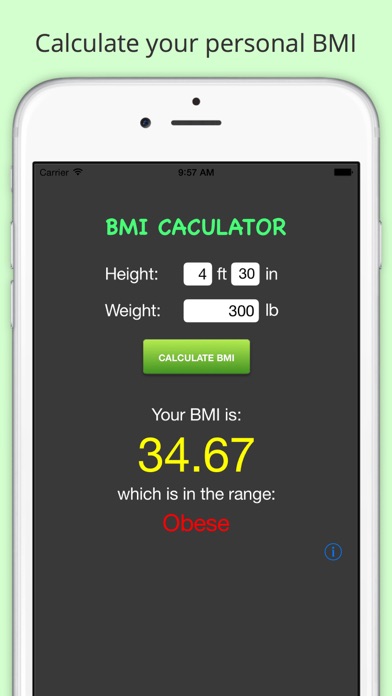 BMI Rechner - Body Mass Index Berechnung