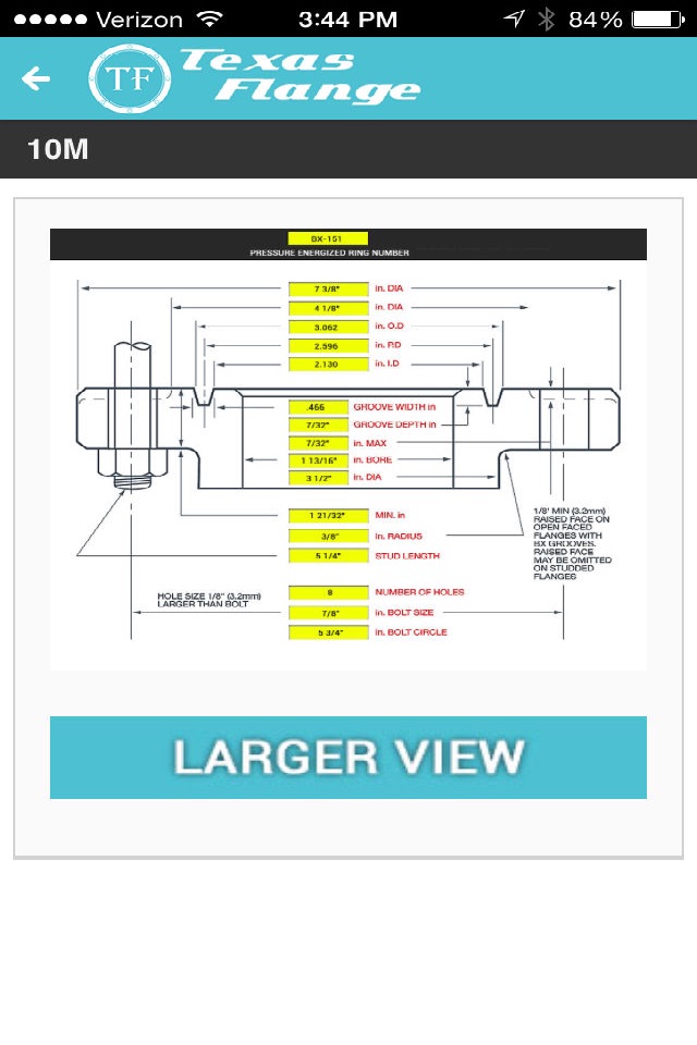 Texas Flange screenshot 2