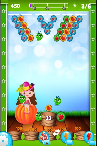 Fruit Sniper - Pop The Bubble Quest Shooter screenshot 3