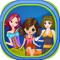 'Star Girls Dress up Game' is an exciting free “game for girls”