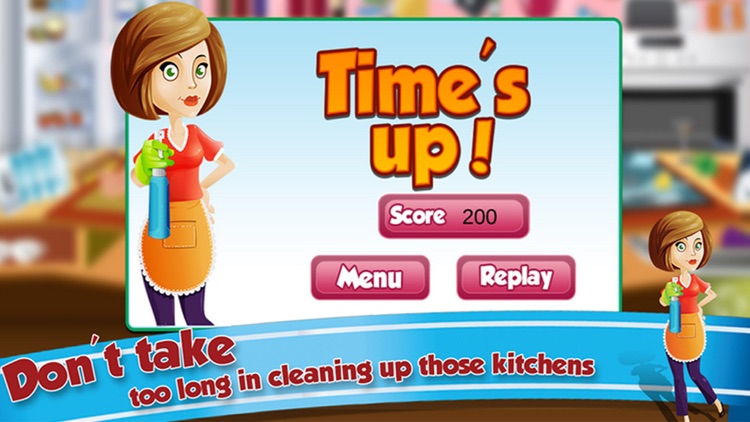 Kitchen Clean Up - Cleaning Games screenshot-4