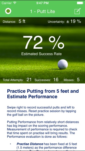 1 - Putt Lite : Improve Your Golf Puttin