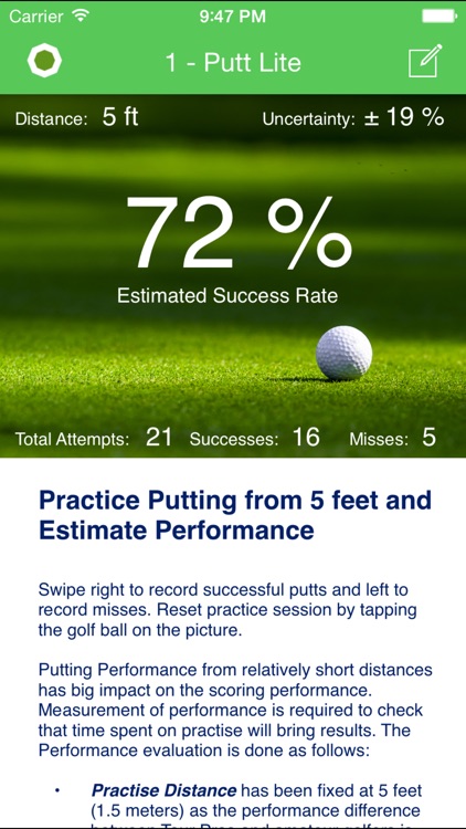 1 - Putt Lite : Improve Your Golf Putting Performance