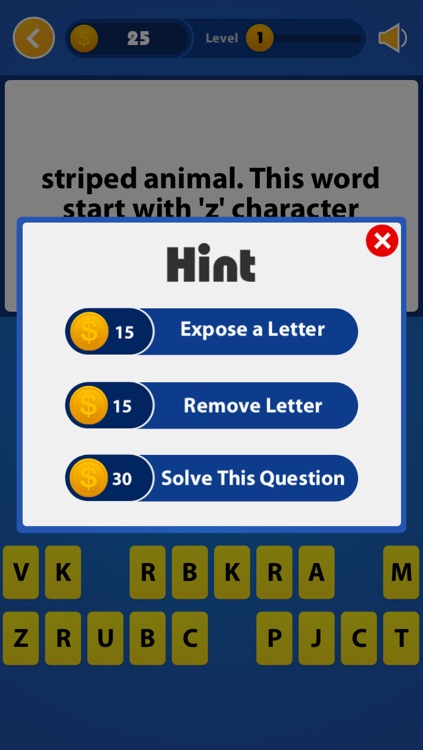 Version 2016 for Guess The Pop Word Quiz