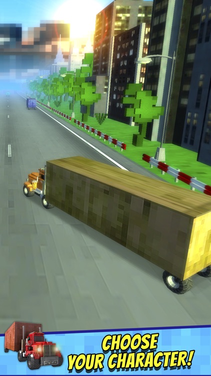 Truck Survival Block Games - Mine Free Truck Racing Mini Game