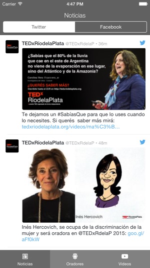 TEDxRiodelaPlata(圖2)-速報App