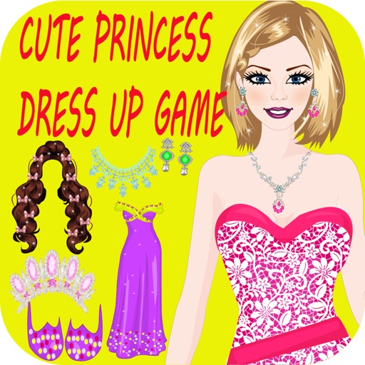 Cute Princess Dress Up Game iOS App