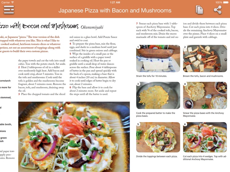 Sushi Recipes for iPad
