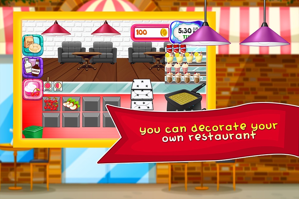 Fair Food Cooking Maker Dash - Dessert Restaurant Story Shop, Bake, Make Candy Games for Kids screenshot 3