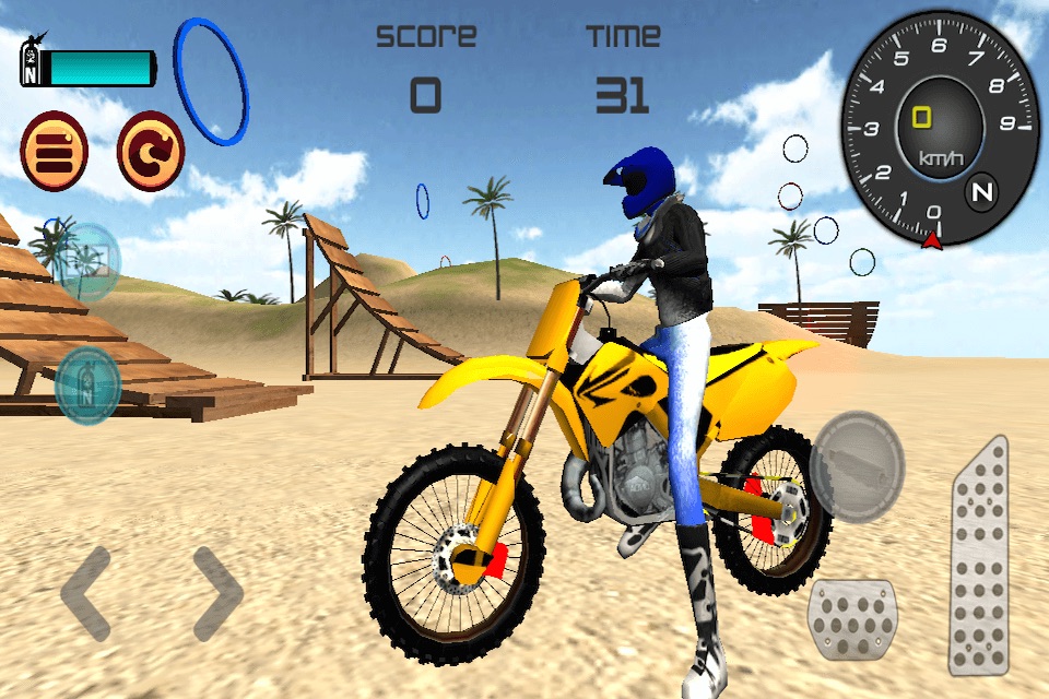 Motocross Beach Jumping 3D - Motorcycle Stunt Game screenshot 4