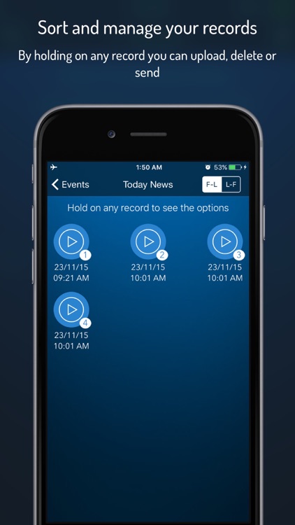 Q-Recorder - Voice Recorder screenshot-4