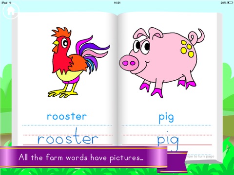 On The Farm - Kids Letter Writing Practice App screenshot 4
